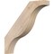 Ekena Millwork 3 1/2"W x 20"D x 20"H Funston Smooth Knee Brace, Douglas Fir BRC04X20X20FST00SDF - alternate 1